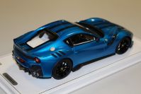 BBR Models  Ferrari Ferrari F12 TDF - BLUE EMPEROR / BLACK STRIPE - #1/5 Red Matt