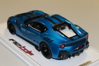 BBR Models  Ferrari Ferrari F12 TDF - BLUE EMPEROR / BLACK STRIPE - #1/5 Red Matt