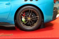 BBR Models  Ferrari Ferrari F12 TDF - BLUE EMPEROR / BLACK SILVER STRIPE #1/3 Red Matt
