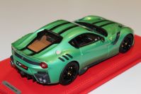 BBR Models  Ferrari Ferrari F12 TDF - MINT - BLACK STRIPE - Red Matt