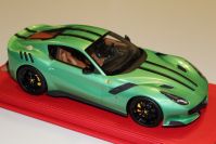 BBR Models  Ferrari Ferrari F12 TDF - MINT - BLACK STRIPE - Red Matt