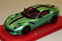 BBR Models  Ferrari Ferrari F12 TDF - MINT - SILVER STRIPE Red Matt