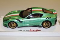 BBR Models  Ferrari Ferrari F12 TDF - MINT - ITALIAN STRIPE Red Matt