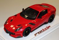 BBR Models  Ferrari Ferrari F12 TDF - ROSSO CORSA / BLACK - Rosso Corsa