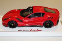 BBR Models  Ferrari Ferrari F12 TDF - ROSSO CORSA / BLACK - Rosso Corsa