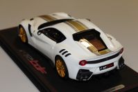 BBR Models  Ferrari Ferrari F12 TDF - WHITE / GOLD - White