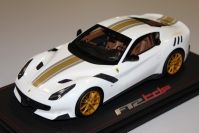 BBR Models  Ferrari Ferrari F12 TDF - WHITE / GOLD - White