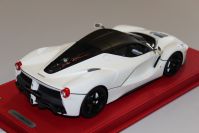 BBR Models  Ferrari Ferrari LaFerrari  - AVUS MATT WHITE - White Avus Matt