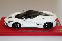 BBR Models  Ferrari Ferrari LaFerrari  - AVUS MATT WHITE - White Avus Matt