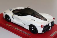 BBR Models  Ferrari Ferrari LaFerrari  - AVUS MATT WHITE - White Avus Matt