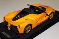 BBR Models 2017 Ferrari Ferrari LaFerrari Aperta - YELLOW METALLIC / GOLD - Yellow Metallic