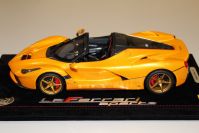 BBR Models 2017 Ferrari Ferrari LaFerrari Aperta - YELLOW METALLIC / GOLD - Yellow Metallic