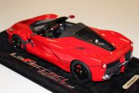 BBR Models 2017 Ferrari Ferrari LaFerrari Aperta - ROSSO CORSA / BLACK - Rosso Corsa