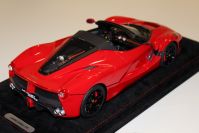 BBR Models 2017 Ferrari Ferrari LaFerrari Aperta - ROSSO CORSA / BLACK - Rosso Corsa