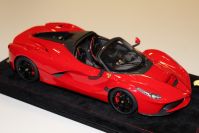 BBR Models 2017 Ferrari Ferrari LaFerrari Aperta - ROSSO CORSA / BLACK - Rosso Corsa