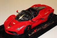 BBR Models 2017 Ferrari Ferrari LaFerrari Aperta - ROSSO CORSA / BLACK - Rosso Corsa