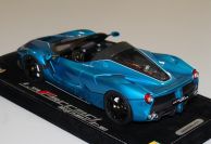 BBR Models 2017 Ferrari Ferrari LaFerrari Aperta - EMPEROR BLUE - SPECIAL #01 Red Matt