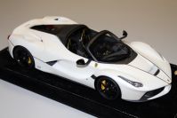 BBR Models 2017 Ferrari Ferrari LaFerrari Aperta - ITALIAN WHITE MATT - #01/15 - CAS White