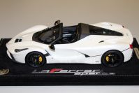 BBR Models 2017 Ferrari Ferrari LaFerrari Aperta - ITALIAN WHITE MATT - #01/15 - CAS White