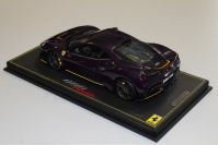 BBR Models  Ferrari Ferrari 488 PISTA - DUBAI VERSION - #24 Purlple Metallic