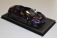 BBR Models  Ferrari Ferrari 488 PISTA - DUBAI VERSION - #24 Purlple Metallic