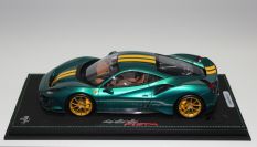 BBR Models  Ferrari Ferrari 488 Pista - GREEN JEWEL - #1/2 - Green