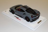 BBR Models  Ferrari Ferrari 488 PISTA - GRIGIO MEDIO / RED - #01/10 Red Matt