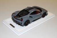 BBR Models  Ferrari Ferrari 488 PISTA - GRIGIO MEDIO / RED - #01/10 Red Matt