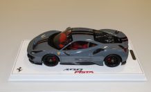 BBR Models  Ferrari Ferrari 488 PISTA - GRIGIO MEDIO / RED - #01/10 Red Matt