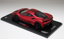 BBR Models  Ferrari Ferrari 488 PISTA - ROSSO FUOCO MATT  / BLACK #5/5 Red Matt