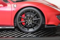 BBR Models  Ferrari Ferrari 488 PISTA - ROSSO FUOCO MATT  / BLACK #5/5 Red Matt