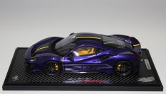 BBR Models  Ferrari #   Ferrari 488 PISTA - VIOLA AL HUMAID - Red Matt