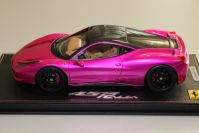 BBR Models 2009 Ferrari Ferrari 458 Italia - PINK FLASH / CARBON - #01/15 - Pink Flash