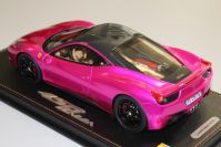 BBR Models 2009 Ferrari Ferrari 458 Italia - PINK FLASH / CARBON - #01/15 - Pink Flash