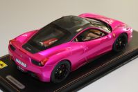 BBR Models 2009 Ferrari Ferrari 458 Italia - PINK FLASH / CARBON - #01/15 - Pink Flash