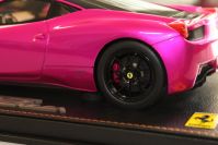 BBR Models 2009 Ferrari Ferrari 458 Italia - PINK FLASH / CARBON - #01/15 - Pink Flash
