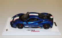 BBR Models  Ferrari Ferrari 488 PISTA Piloti - BLUE TDF #88 - #5/5 Blue Tour de France