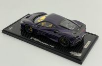 BBR Models  Ferrari Ferrari F8 Tributo - VIOLA KONG KONG / CARBON Red Matt