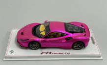 BBR Models  Ferrari Ferrari F8 Tributo - PINK FLASH Pink Flash