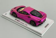 BBR Models  Ferrari Ferrari F8 Tributo - PINK FLASH Pink Flash