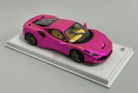 BBR Models  Ferrari Ferrari F8 Tributo - PINK FLASH Pink Flash
