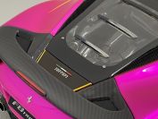 BBR Models  Ferrari Ferrari F8 Tributo - PINK FLASH / CARBON Pink Flash