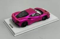 BBR Models  Ferrari Ferrari F8 Tributo - PINK FLASH MATT Pink Flash