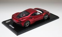 BBR Models  Ferrari Ferrari F8 Tributo - ROSSO MAGMA MATT WHITE / CARBON Red Matt
