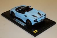 BBR Models  Ferrari Ferrari F8 Spider - MATT AZZURO LA PLATA - Blue