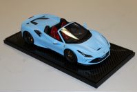 BBR Models  Ferrari Ferrari F8 Spider - MATT AZZURO LA PLATA - Blue