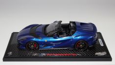 BBR Models  Ferrari Ferrari 812 Competizione A - BLUE TDF - #3/3 - Blue Tour de France