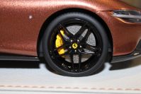 BBR Models  Ferrari Ferrari Roma Spider - NOCCIOLA METALLIC - Red Matt