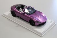 BBR Models  Ferrari Ferrari Roma Spider - VIOLA SCUDERIA - Red Matt