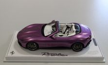 BBR Models  Ferrari Ferrari Roma Spider - VIOLA SCUDERIA 1.1 - Red Matt
